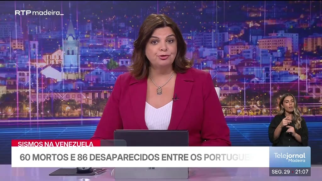Português resgata pai e vizinhos após sismo na Venezuela