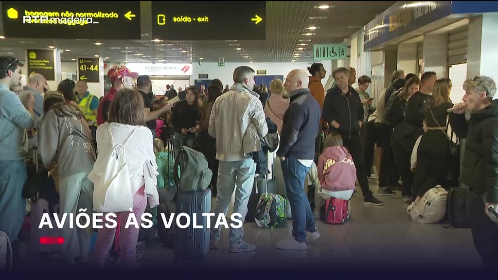 Vento forte cancela e desvia voos no Aeroporto da Madeira