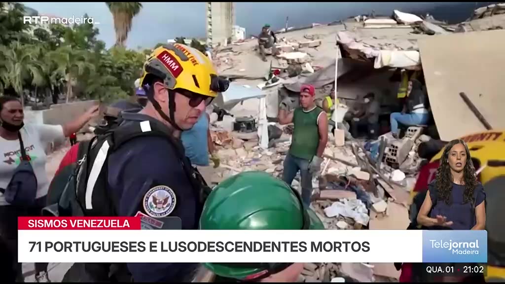 Situação crítica na Venezuela após sismos