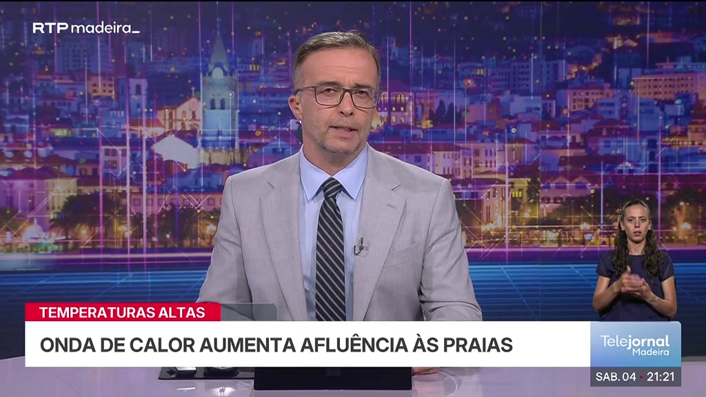 Onda de calor e afluência às praias