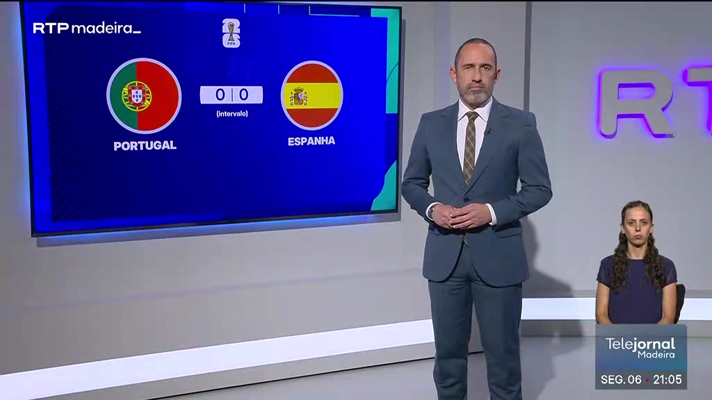 Portugal-Espanha no Campeonato do Mundo de Futebol