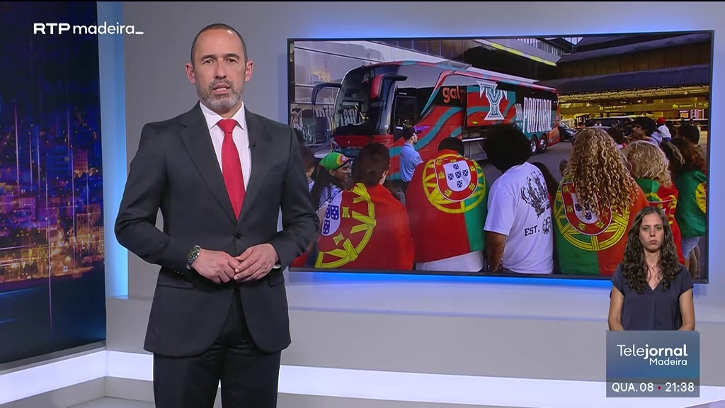Chegada da Seleção Nacional a Portugal após Mundial