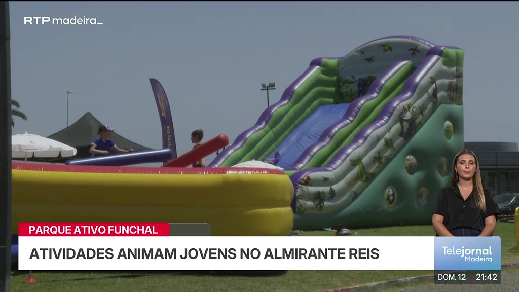 Parque Ativo no Jardim do Almirante Reis atrai jovens com atividades de lazer