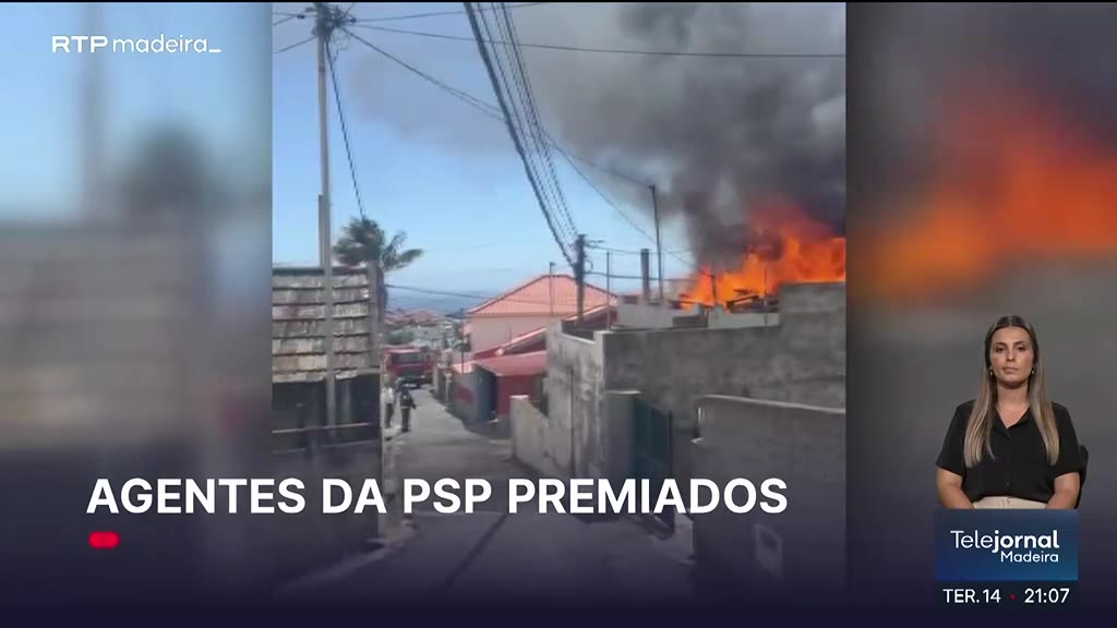 Dois agentes da PSP da Madeira distinguidos com Prémio de Segurança Pública