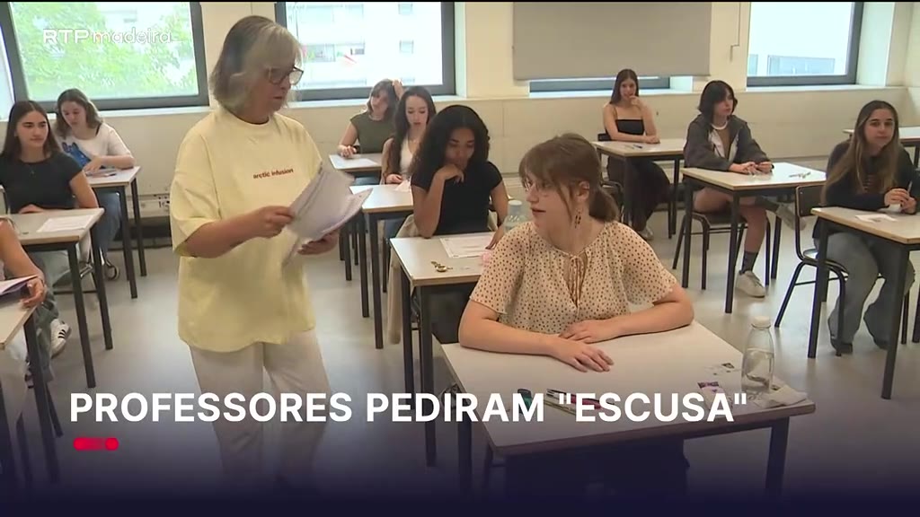 Professores pedem excusa de responsabilidade na correção dos exames nacionais