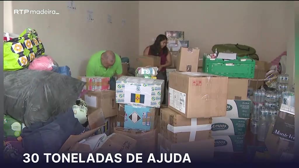 Ajuda humanitária da Madeira para a Venezuela