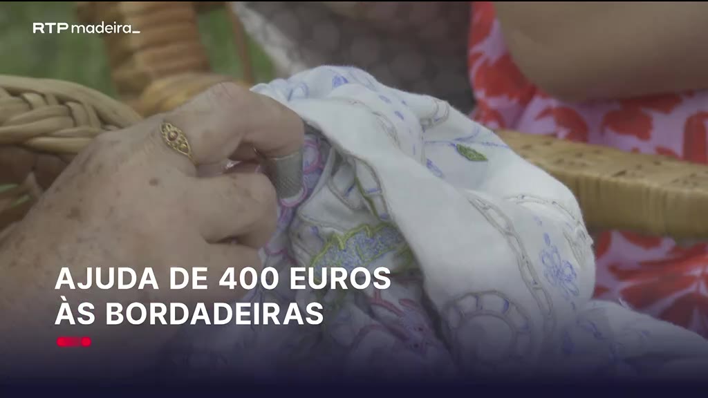 Apoio de 400 euros para bordadeiras da Madeira