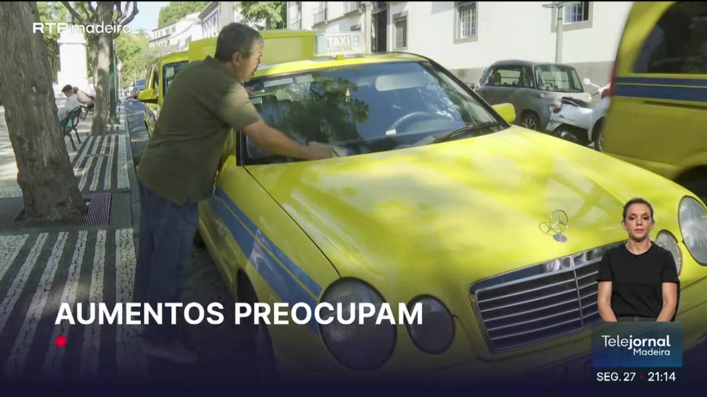 Preocupações dos taxistas com aumento dos combustíveis