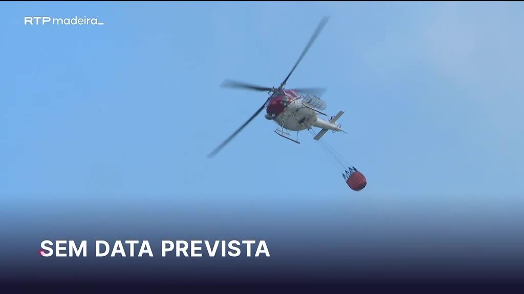 Chegada do segundo helicóptero de combate a incêndios adiada