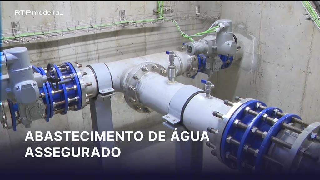 Novo furo de água em Santa Cruz reforça abastecimento na Madeira