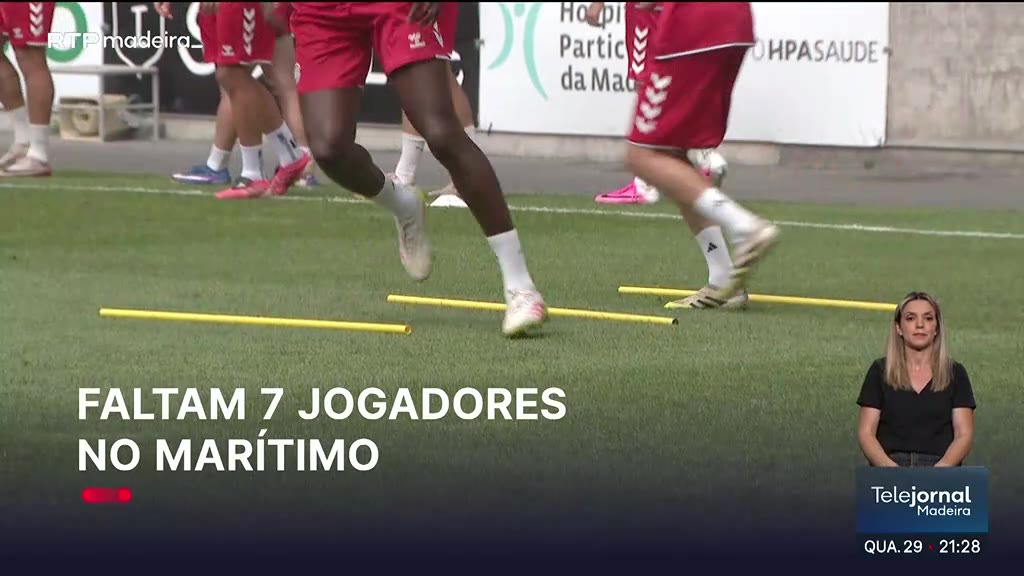 Marítimo ainda precisa de sete jogadores para fechar plantel