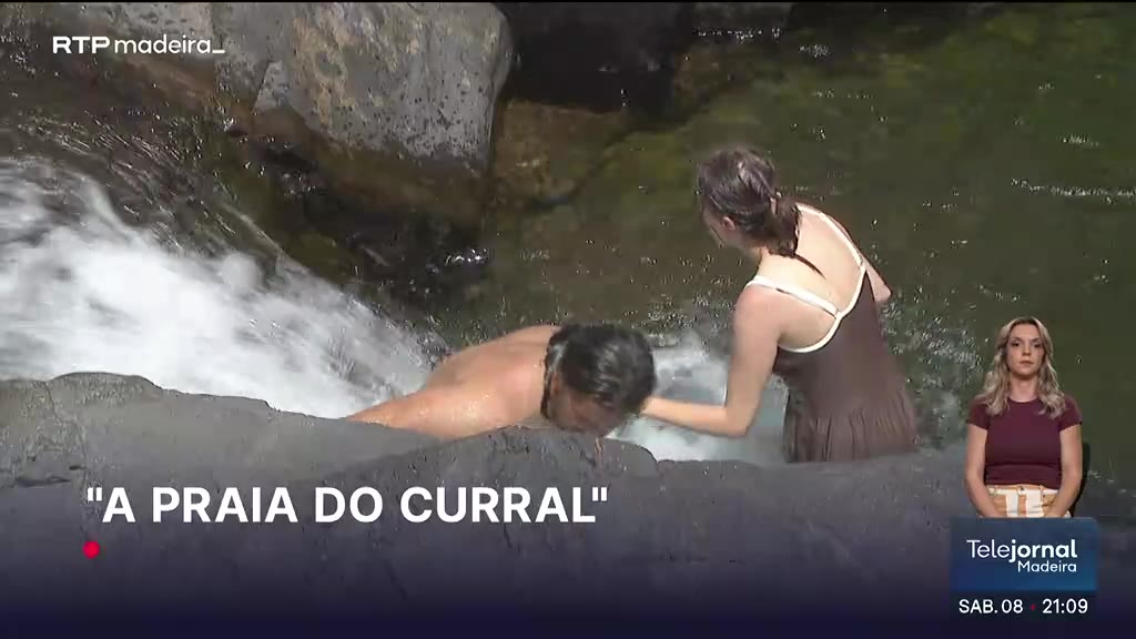 Poço dos Chefes atrai madeirenses e turistas no Curral das Freiras