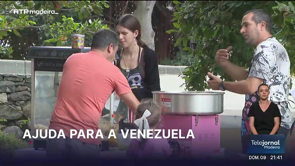 Evento solidário no Jardim de Santa Luzia