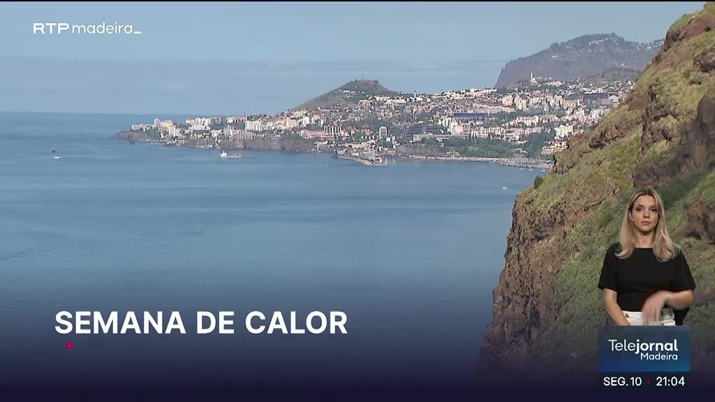 Aviso amarelo por tempo quente na Madeira até sábado