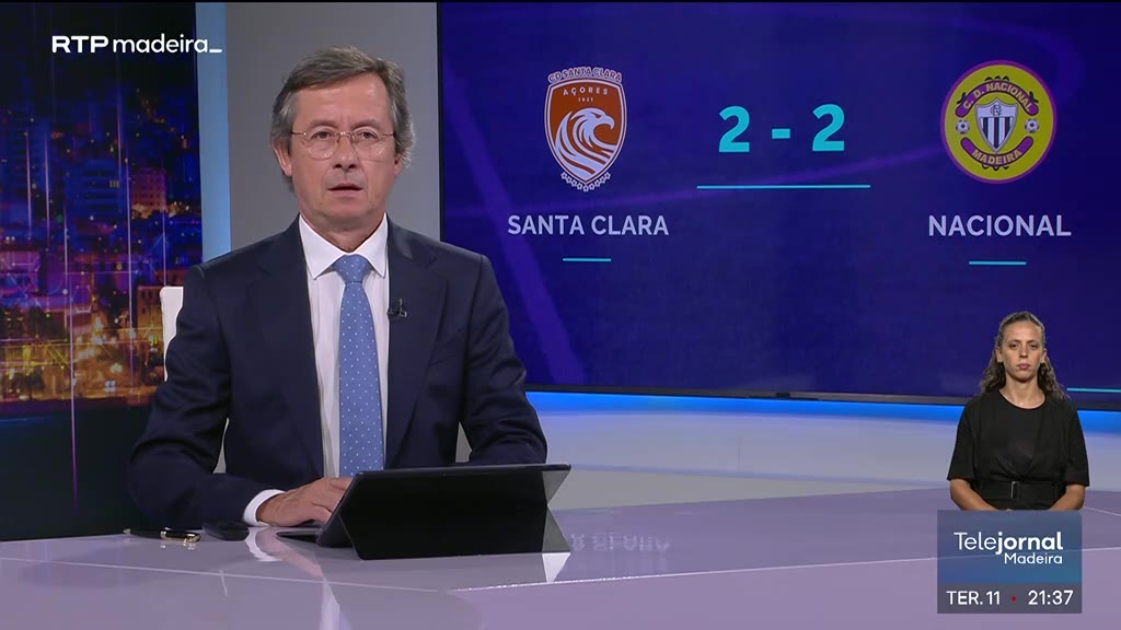 Nacional empata com Santa Clara na primeira jornada da Liga Portugal