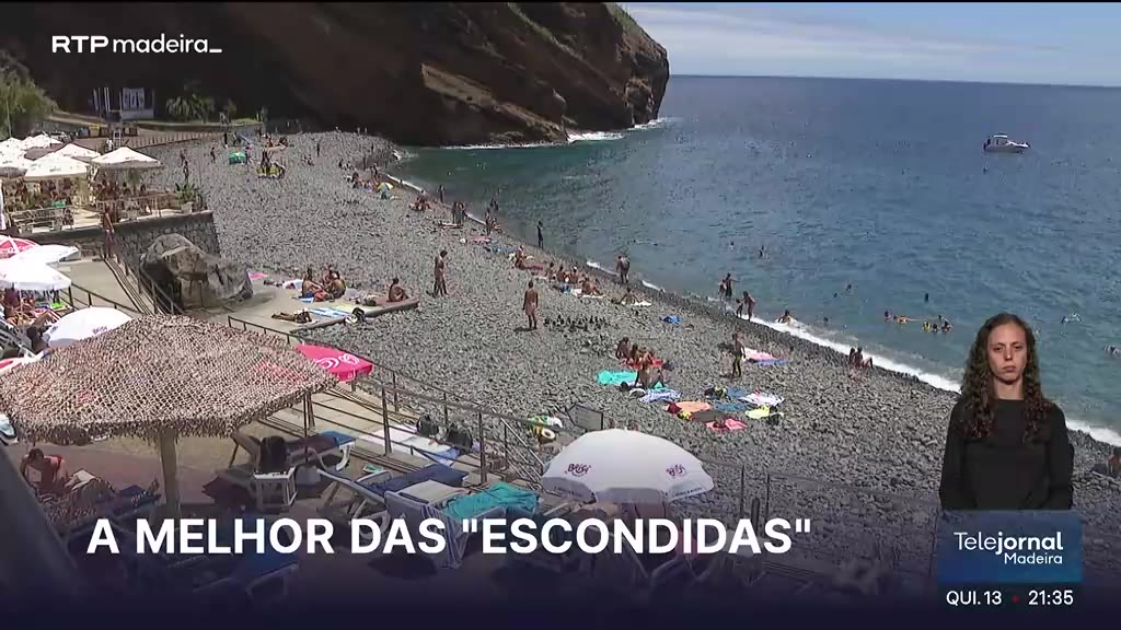 Praia do Garajau distinguida como uma das melhores praias escondidas da Europa