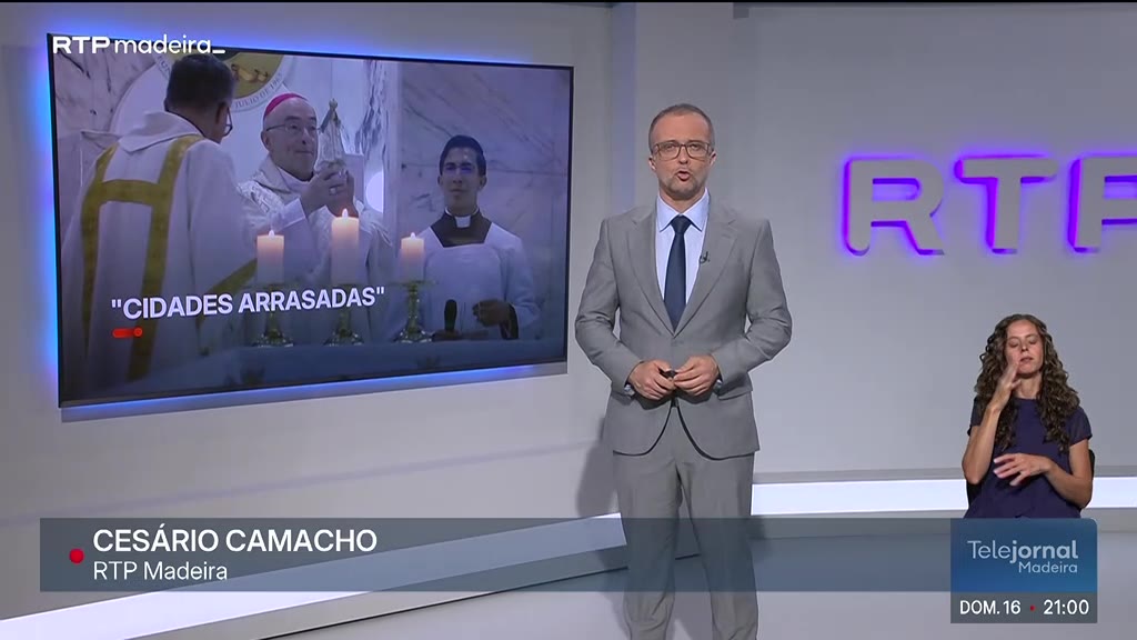 Bispo do Funchal oferece imagem de Nossa Senhora do Monte à Venezuela