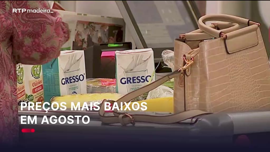 Queda de 6% no preço dos bens essenciais na Madeira em agosto