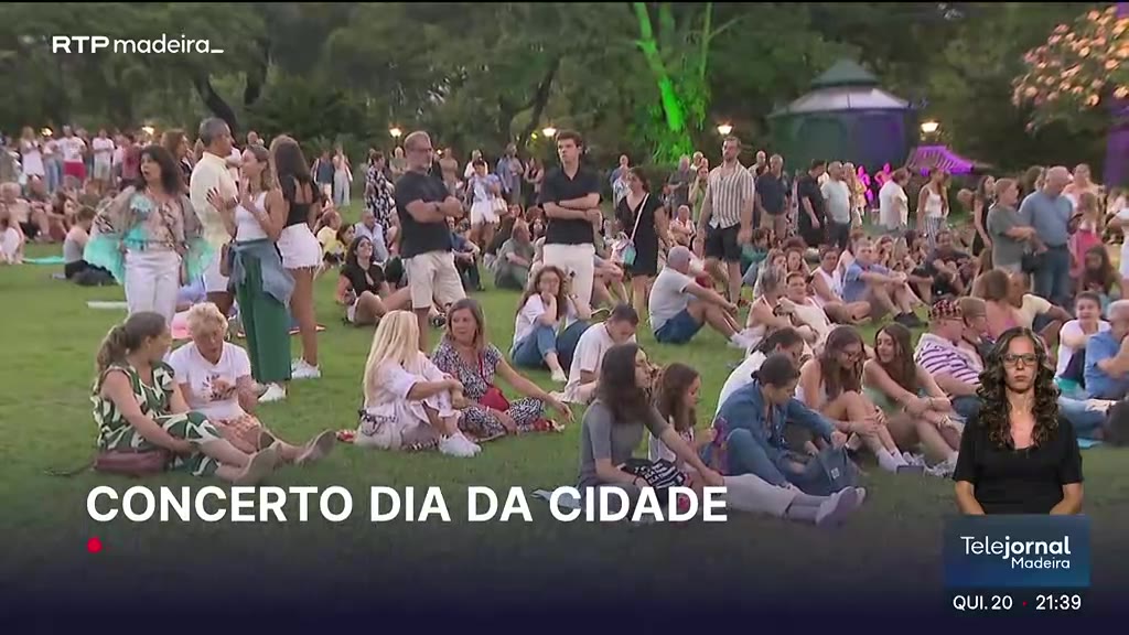 Concerto no Parque de Santa Catarina assinala dia da cidade do Funchal