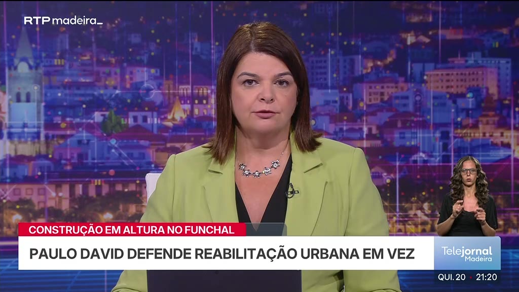 Reabilitação urbana no Funchal defendida por Paulo David