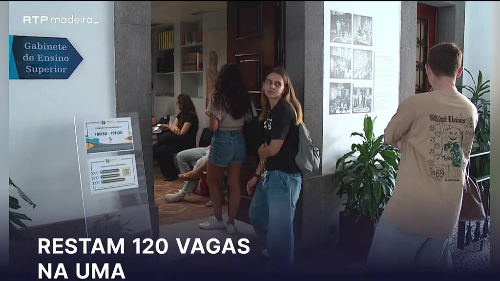 Mais de 90% dos alunos madeirenses colocados no ensino superior na primeira fase