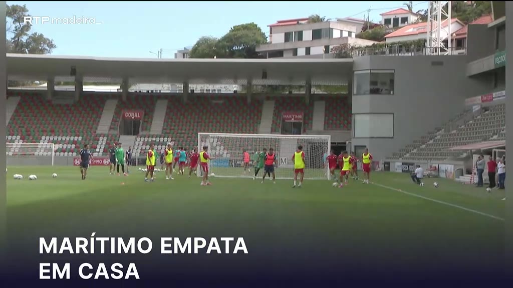 Marítimo empata com Académico de Viseu na terceira jornada da Primeira Liga