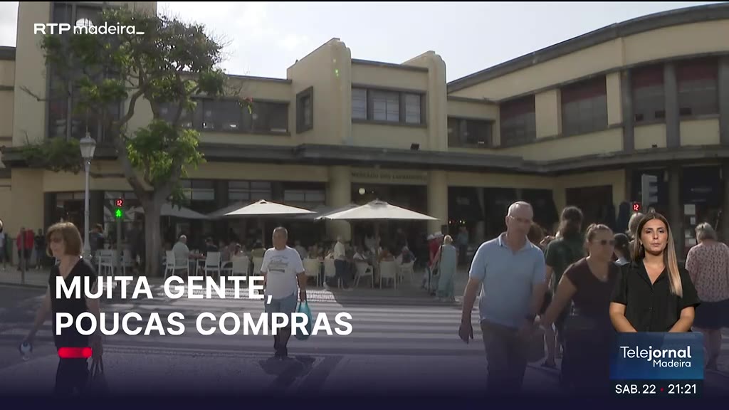 Mercado dos Lavradores com menos vendas apesar de maior movimento turístico