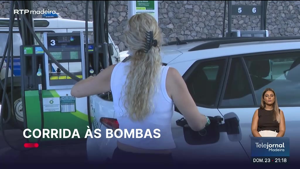 Aumento dos preços dos combustíveis leva madeirenses a abastecerem antes da subida