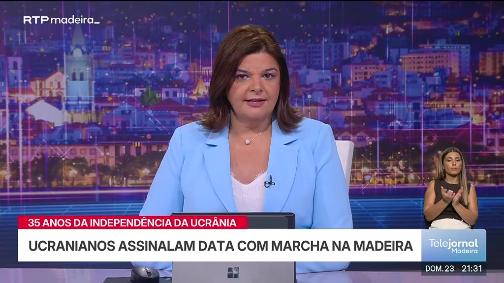 Ucranianos na Madeira pedem apoio contínuo à Ucrânia