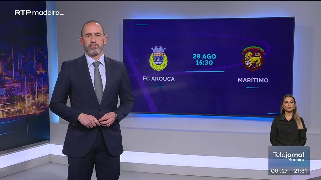 Marítimo prepara deslocação ao Aroca no campeonato de futebol
