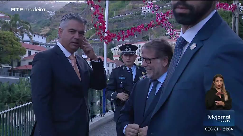 Visita do Ministro da Administração Interna à Madeira