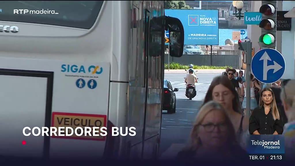Funchal implementa corredores BAD para melhorar mobilidade no centro