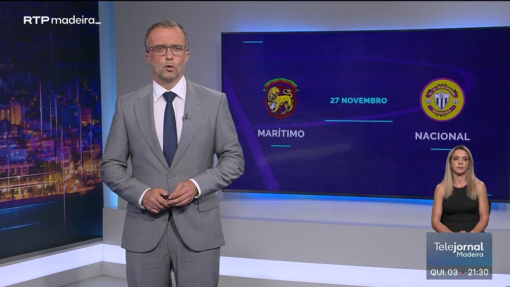Calendário da Liga de Clubes: Derby da Madeira e jogos do Marítimo e Nacional