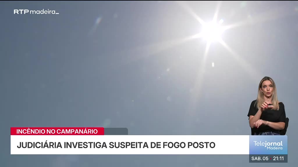 Risco de incêndio rural e previsão de tempo quente e ventoso na Madeira