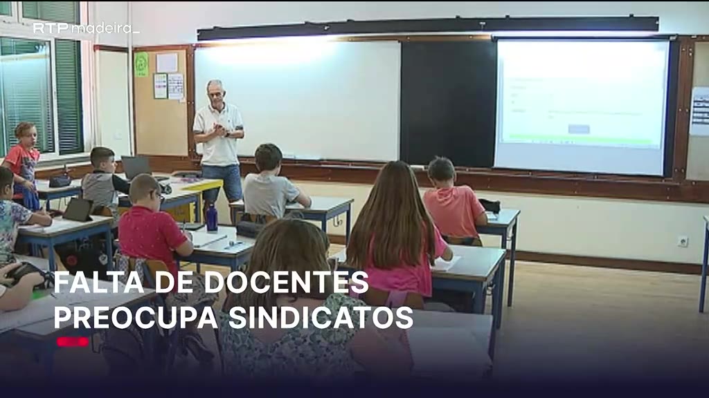 Falta de professores na Madeira pode agravar-se