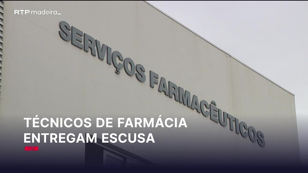 Técnicos de farmácia do Serviço Regional de Saúde entregam escusa de responsabilidade
