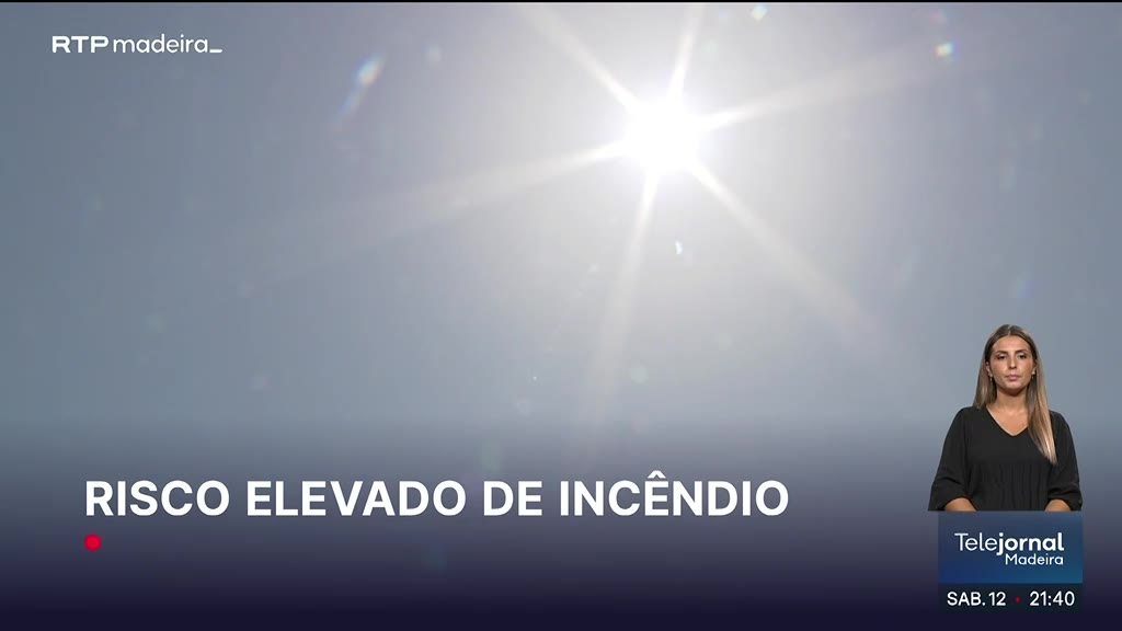 Risco elevado de incêndio na Madeira