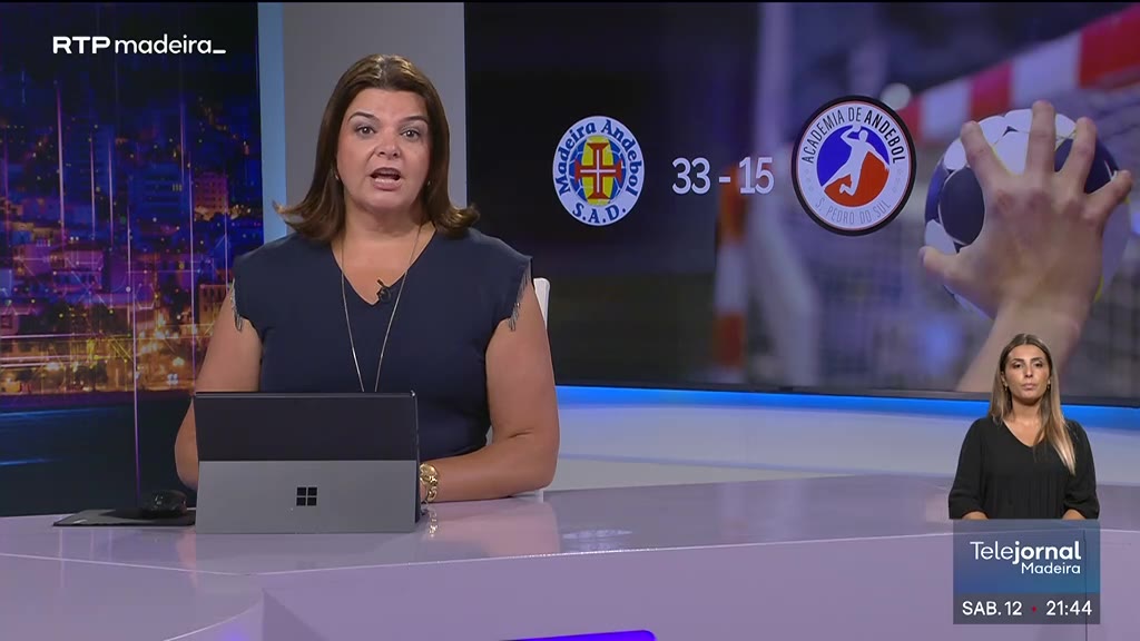 Madeira SAD vence Academia São Pedro do Sul no andebol feminino