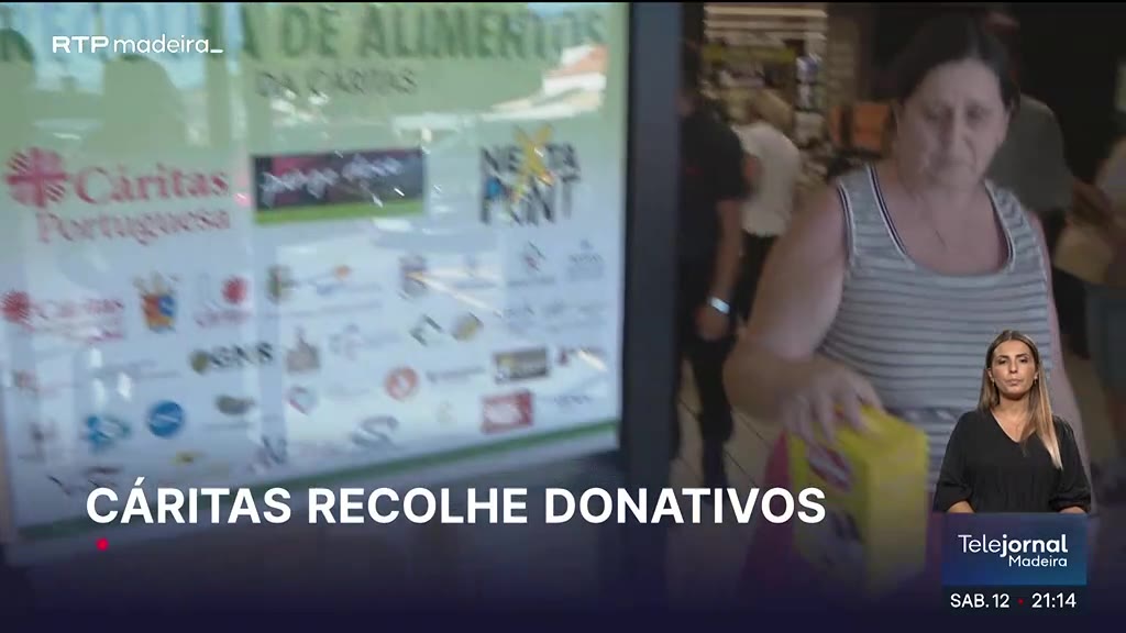 Cáritas realiza campanha de recolha de alimentos