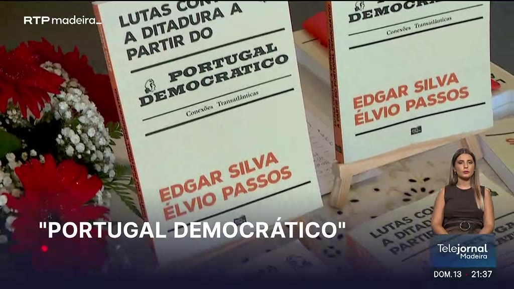 Livro sobre jornal Portugal Democrático