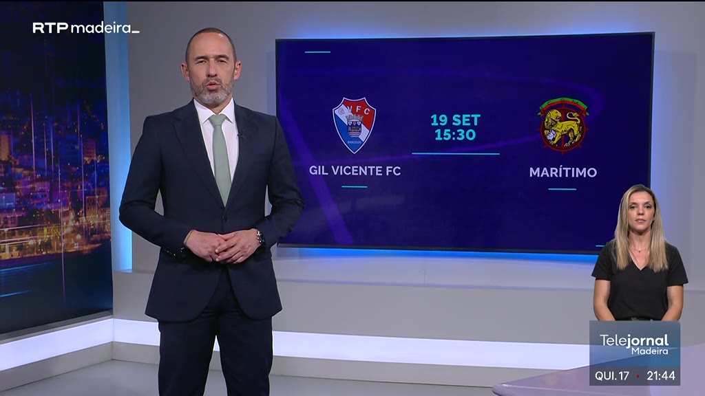 Marítimo enfrenta Gil Vicente em busca da primeira vitória fora de casa