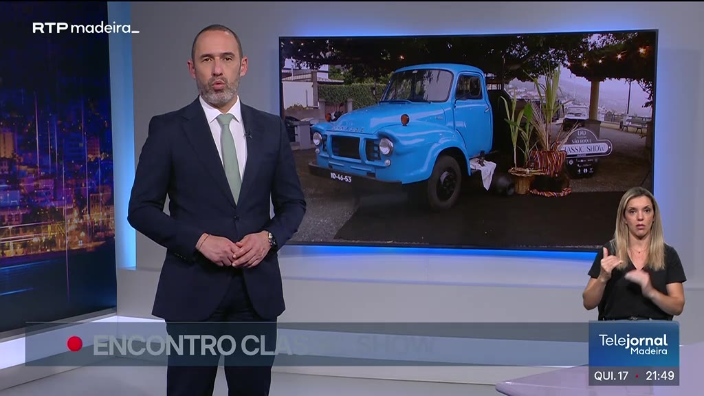 Clássico Show em São Roque reúne carros clássicos com ligação à freguesia
