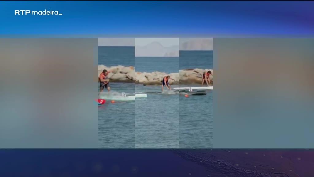 João Viveiros é campeão europeu de stand-up paddle