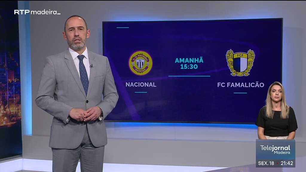 Nacional recebe Famalicão na Liga Portugal 2