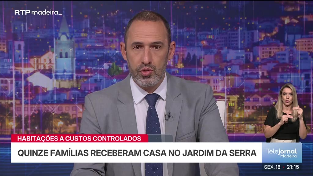 Entrega de novas habitações no Jardim da Serra