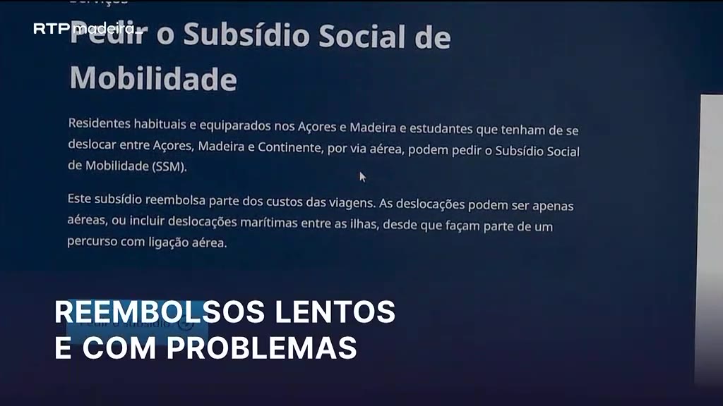 Problemas no mecanismo de continuidade territorial