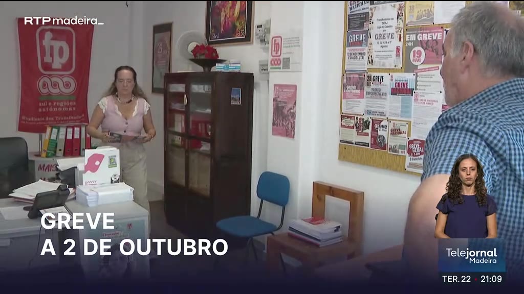 Greve na função pública agendada para 2 de outubro