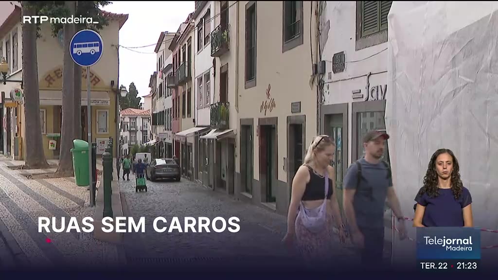Limitação do trânsito na rua dos Tanoeiros e em Machico
