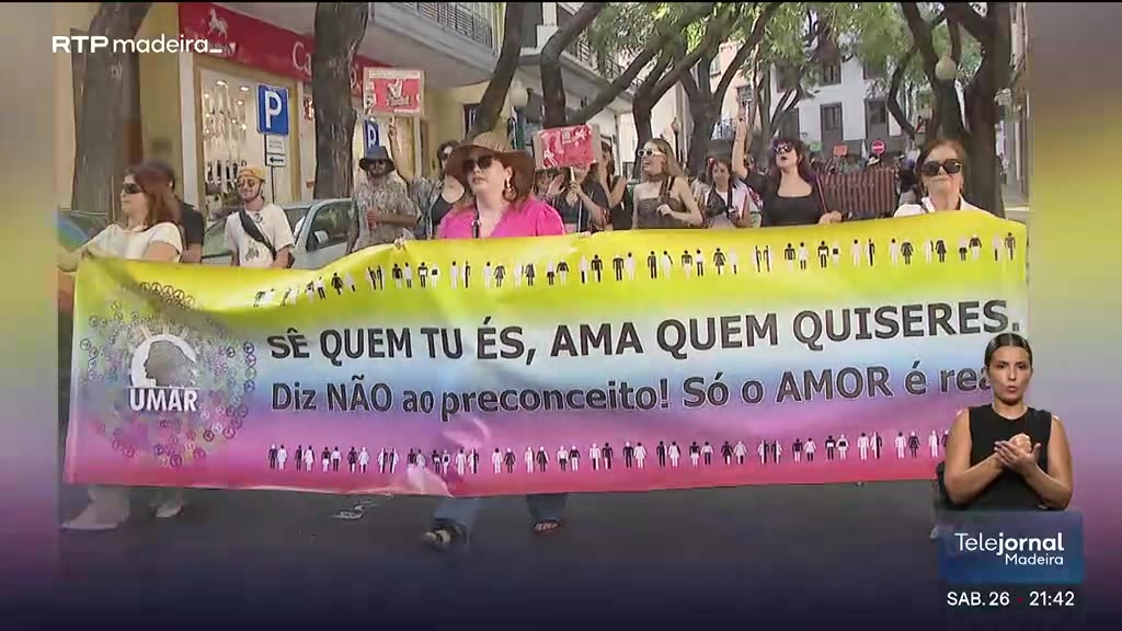 Marcha no Funchal defende direitos da comunidade LGBTQIA+