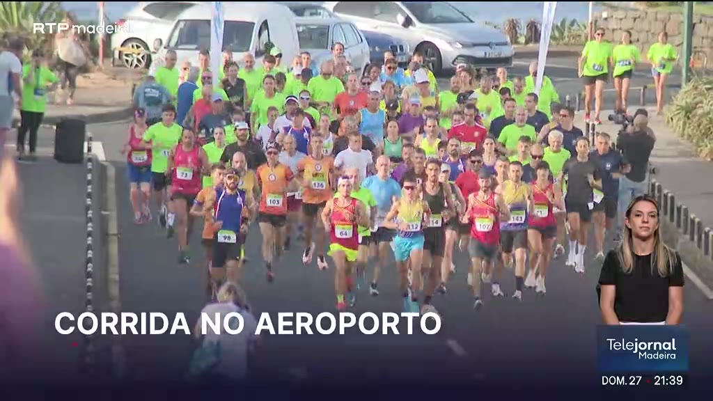 Corrida solidária no Aeroporto da Madeira